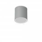 Techo - IP54 Surface-Mounted Grey Ceiling Light ∅ 15 cm