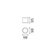 IdealLux-342726 - Techo - IP54 Surface-Mounted Grey Ceiling Light ∅ 9 cm