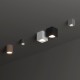 IdealLux-342726 - Techo - IP54 Surface-Mounted Grey Ceiling Light ∅ 9 cm