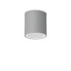 IdealLux-342726 - Techo - IP54 Surface-Mounted Grey Ceiling Light ∅ 9 cm
