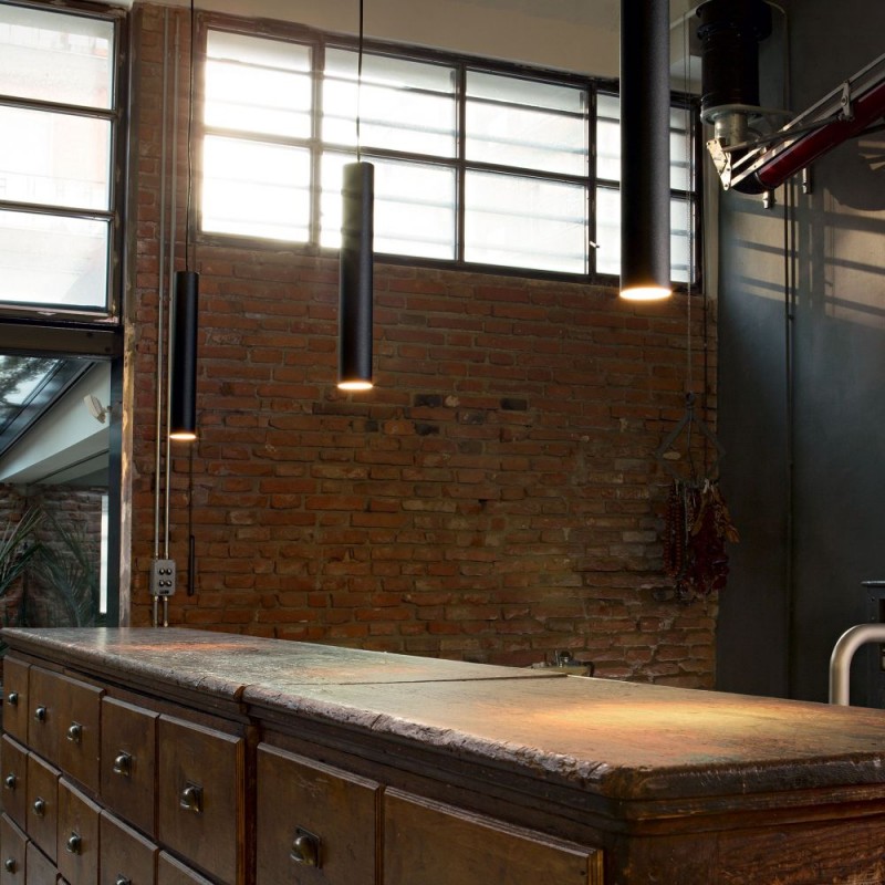 IdealLux-343310 - Look - Black Pendant Ø 4 cm