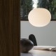 IdealLux-344591 - Cotton - White Pendant with White Glass ∅ 50 cm