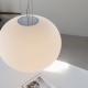 IdealLux-344591 - Cotton - White Pendant with White Glass ∅ 50 cm