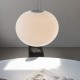 IdealLux-344591 - Cotton - White Pendant with White Glass ∅ 50 cm