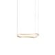 - Waves - Gold LED Pendant 37W IdealLux-345222 - Waves - Gold LED Pendant 37W
