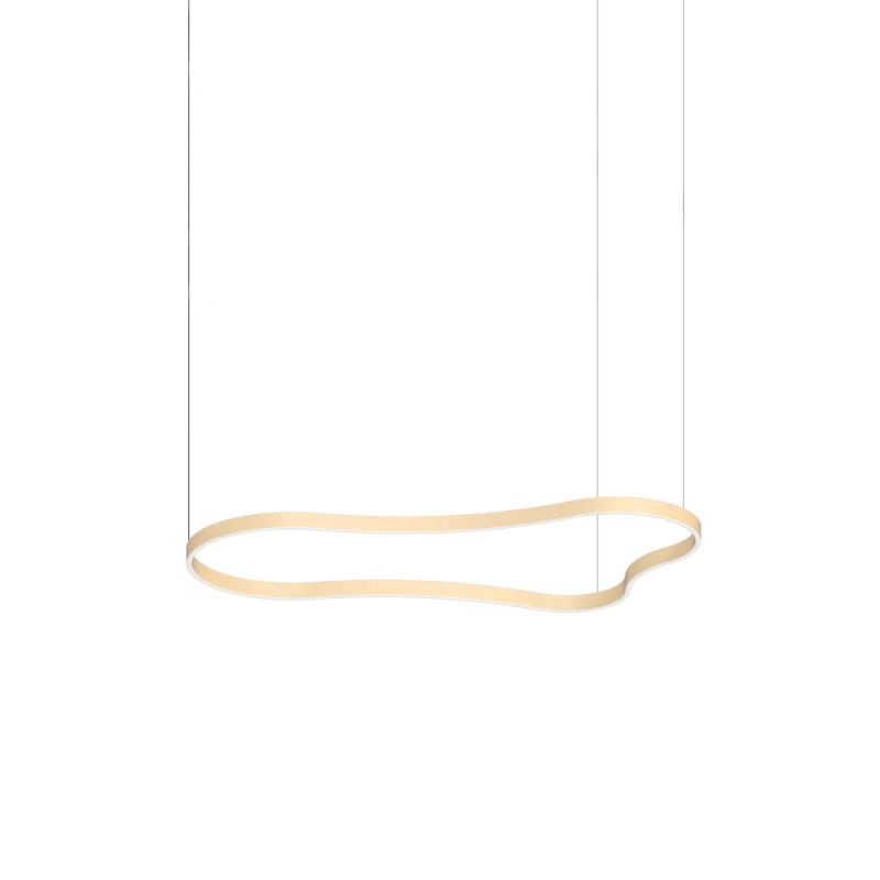 - Waves - Gold LED Pendant 54W IdealLux-345284 - Waves - Gold LED Pendant 54W