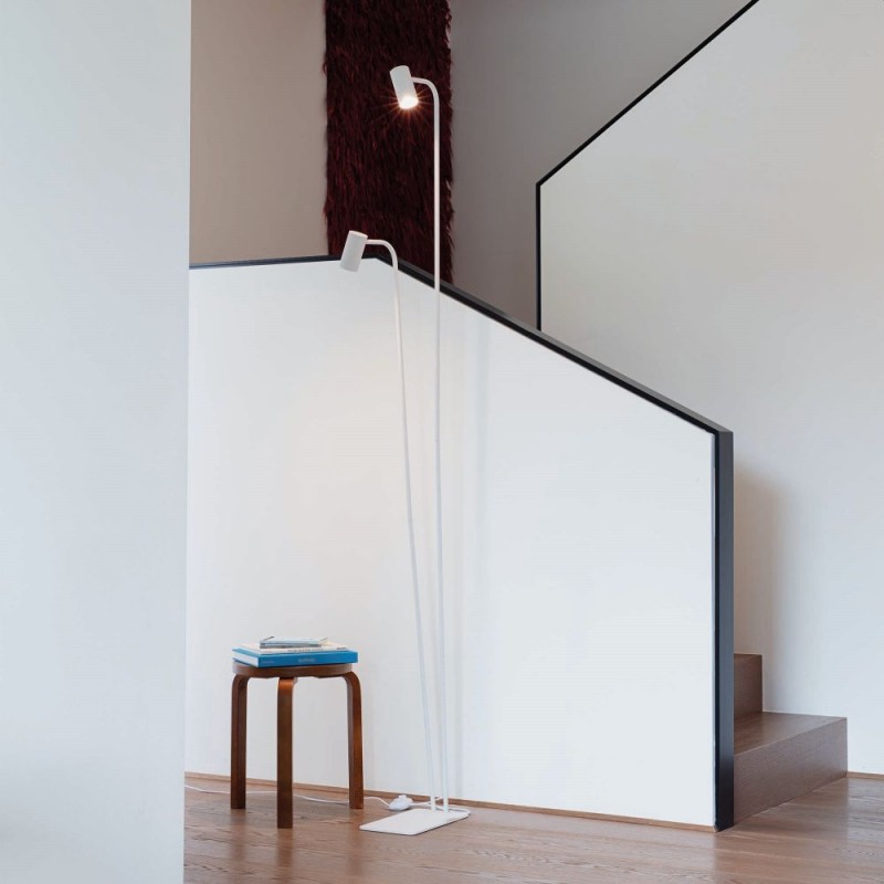 IdealLux-345314 - Ginger - White 2 Light Floor Lamp