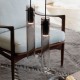 IdealLux-345512 - Flam - Black LED Pendant with Ombre Smoked Glass