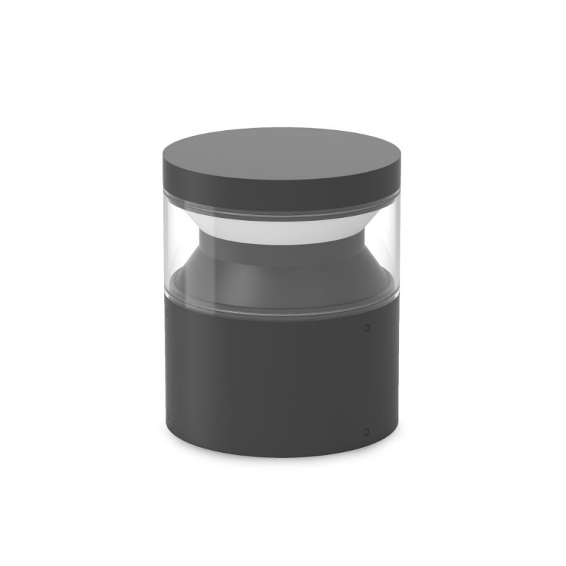 IdealLux-346670 - Boeing - Black LED Bollard 15 cm