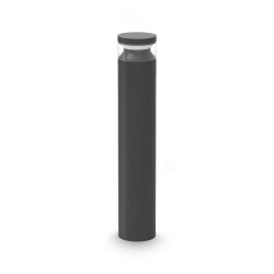 Boeing - Black LED Bollard 70 cm