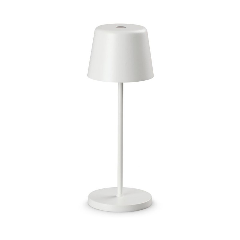 IdealLux-346892 - Cute - White Rechargeable Table Lamp IP65