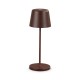 IdealLux-346915 - Cute - Coffee Rechargeable Table Lamp IP65
