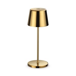 Cute - Gold Rechargeable Table Lamp IP65