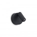 Elf - Black Reading LED Wall Lamp with USB-C
