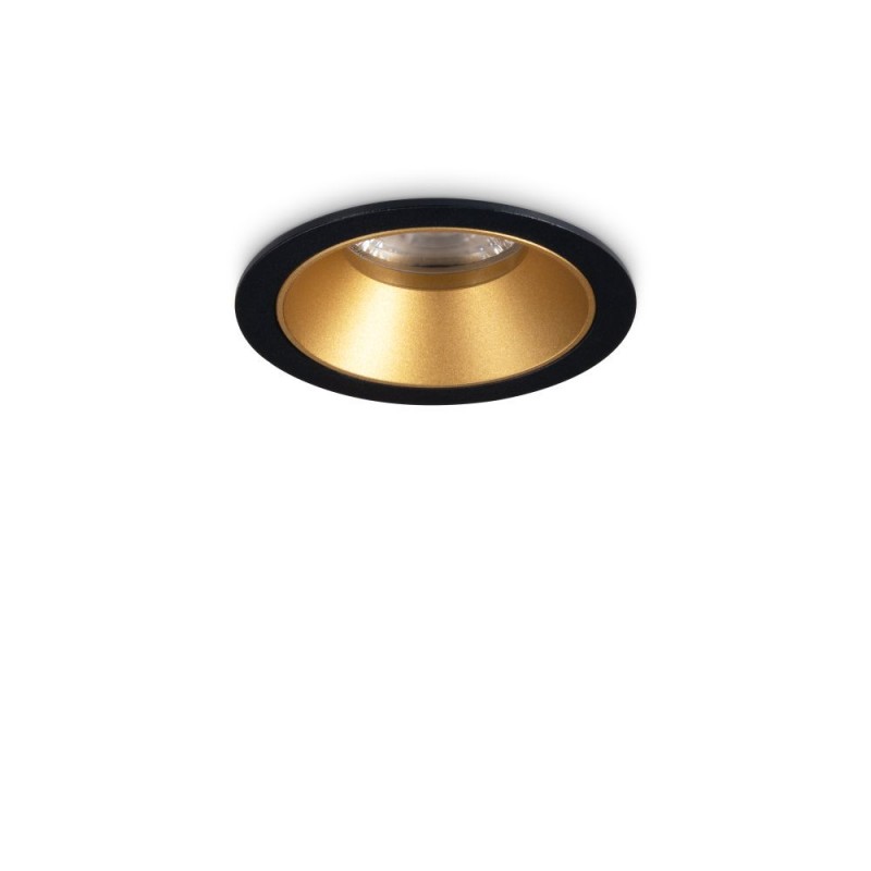 IdealLux-349077 - Game - Black & Gold LED Recessed Light ∅ 5.8 cm