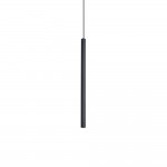 Look Square - Matt Black LED Pendant Ø 8 cm
