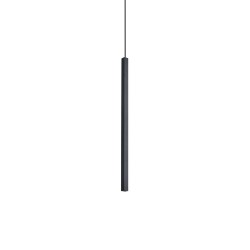 Look Square - Matt Black LED Pendant Ø 8 cm