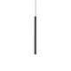 IdealLux-351650 - Look Square - Matt Black LED Pendant Ø 8 cm