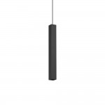 Look Square - Matt Black Pendant Ø 4 cm