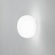 IdealLux-352329 - Cotton - White Wall Lamp with White Glass ∅ 15 cm