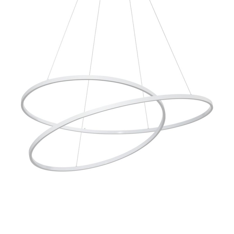 IdealLux-352411 - Oz - White LED Pendant Ø 100 cm