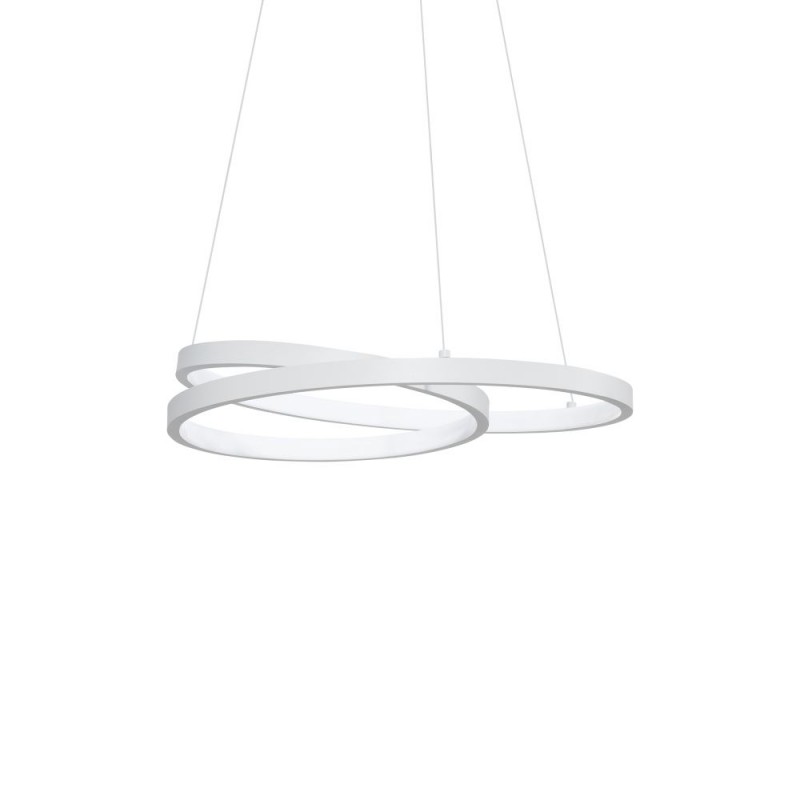 IdealLux-352435 - Oz - White LED Pendant Ø 40 cm