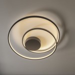 Oz - White LED Flush Ø 80 cm