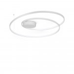 Oz - White LED Flush Ø 80 cm