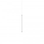 Tubix - White LED Pendant with Ribbed Diffuser