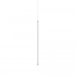 Tubix - White LED Pendant with Ribbed Diffuser