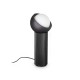 IdealLux-352848 - Bloom - Black Table Lamp with White Glass