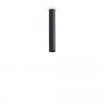 Look - Surface-Mounted Black Cylindrical LED Spotlight 20 cm