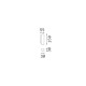 IdealLux-353357 - Look Square - Black Up & Down LED Wall Lamp 15 cm