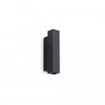 Look Square - Black Up & Down LED Wall Lamp 15 cm