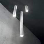 Look - Surface-Mounted Black Cylindrical Spotlight 10 cm