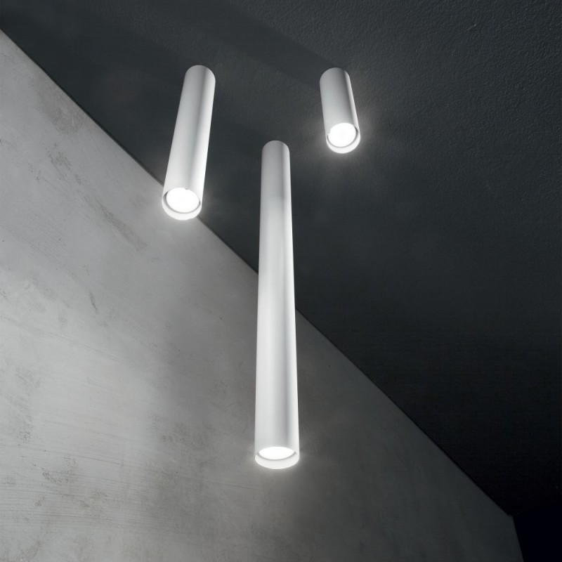 IdealLux-353821 - Look - Surface-Mounted Black Cylindrical Spotlight 10 cm
