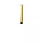 Look - Surface-Mounted Satin Brass Cylindrical Spotlight 40 cm