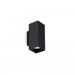 Look Square - Black Up & Down Wall Lamp 15 cm