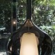 IdealLux-359984 - Kalique - Chrome Pendant with Smoked & White Glass Ø 18 cm