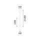IdealLux-361192 - Look - Marble Pendant Ø 6 cm