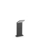 IdealLux-364841 - Style - IP54 Anthracite LED Post 3000K - 30 cm