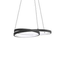 Oz - Black LED Pendant Ø 40 cm