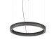 IdealLux-365008 - Crown - Decorative Black LED Pendant Ø 60 cm