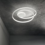 Oz - Brushed Brass LED Flush Ø 40 cm