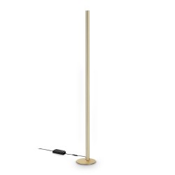 Dorica - Brass LED Floor Lamp