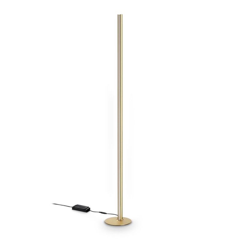 IdealLux-366166 - Dorica - Brass LED Floor Lamp