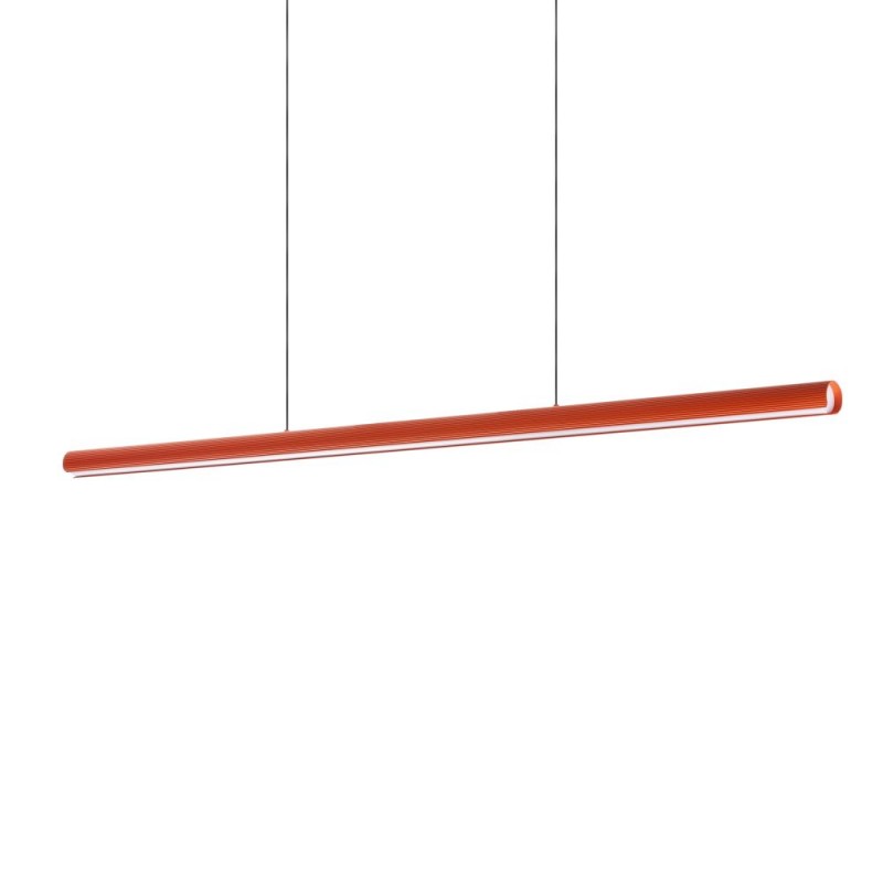 IdealLux-366418 - Dorica - Ribbed Orange LED Linear Profile