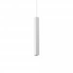 Look Square - Matt White Pendant Ø 4 cm
