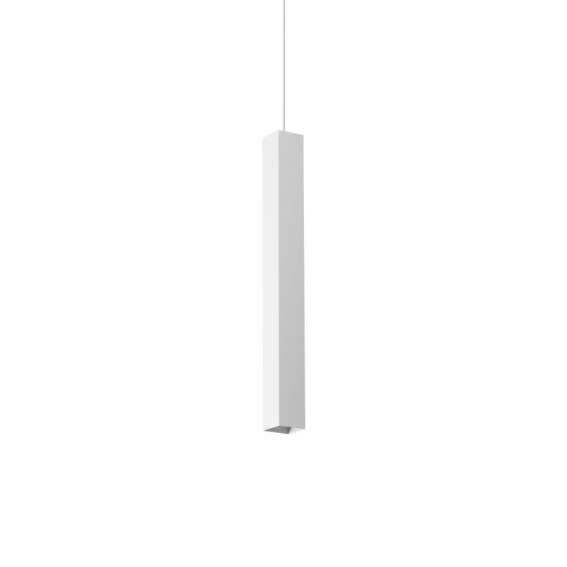 IdealLux-366999 - Look Square - Matt White Pendant Ø 4 cm