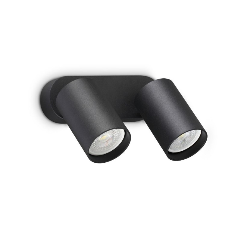 IdealLux-367385 - Dynamite - Black 2 Spotlights